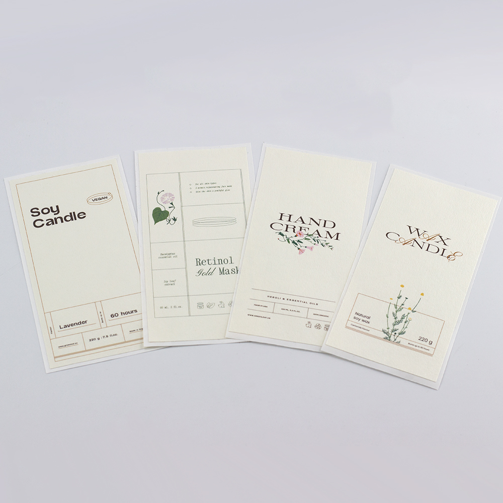 Custom Logo Printing Adhesive  - Personalised Candle Label recension och pris