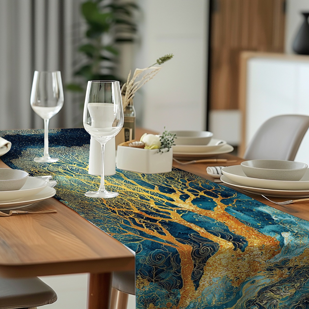 decor table runner Golden Tree - Family Tree Print recension och pris