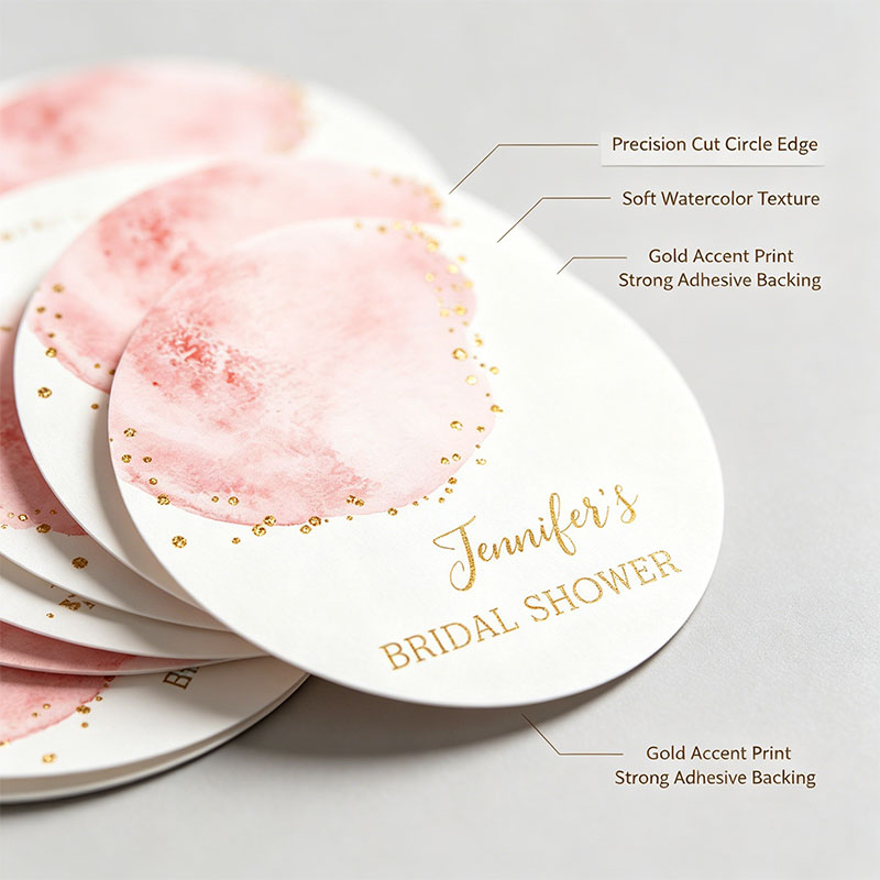 Custom Blush Pink Gold Confett - Personalized Name Box recension och pris