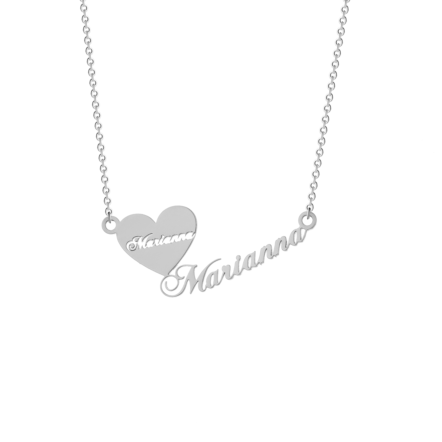 Customized Stainless Steel Nam - Name Necklace Custom recension och pris